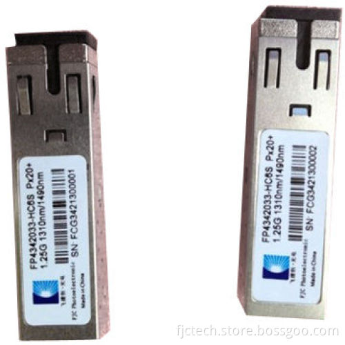 SFF 2x10 EPON 1000Base-PX20+ ONU Optical Transceiver, 1.25G 1,310nm/1,490nm, SC Connector